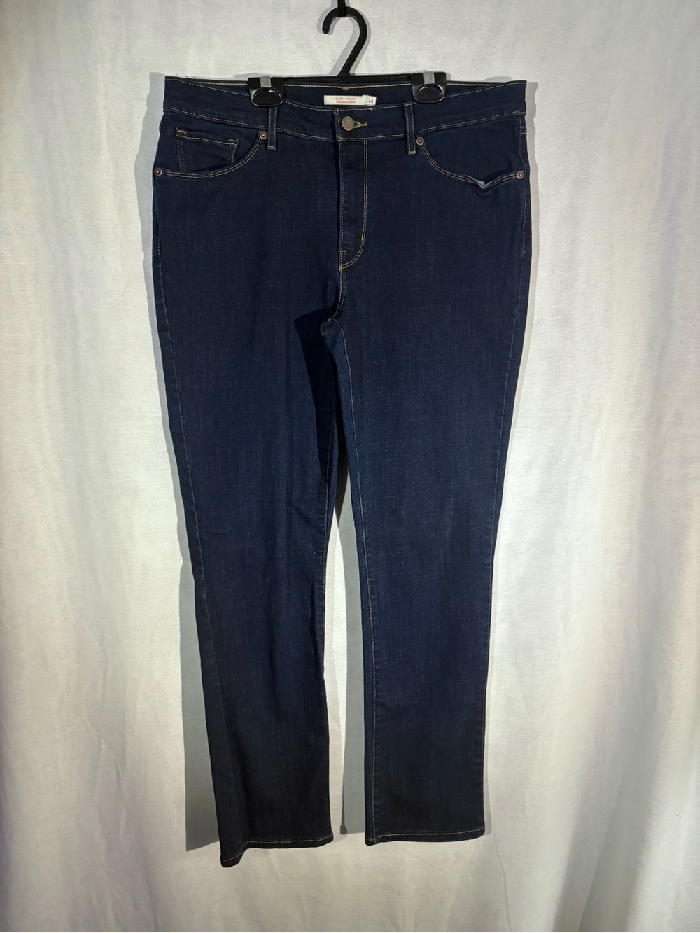 Levi’s Classic Straight Jeans | Dark Indigo | Size 14 | W32 L32